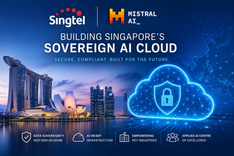 Singtel Mistral AI sovereign AI cloud