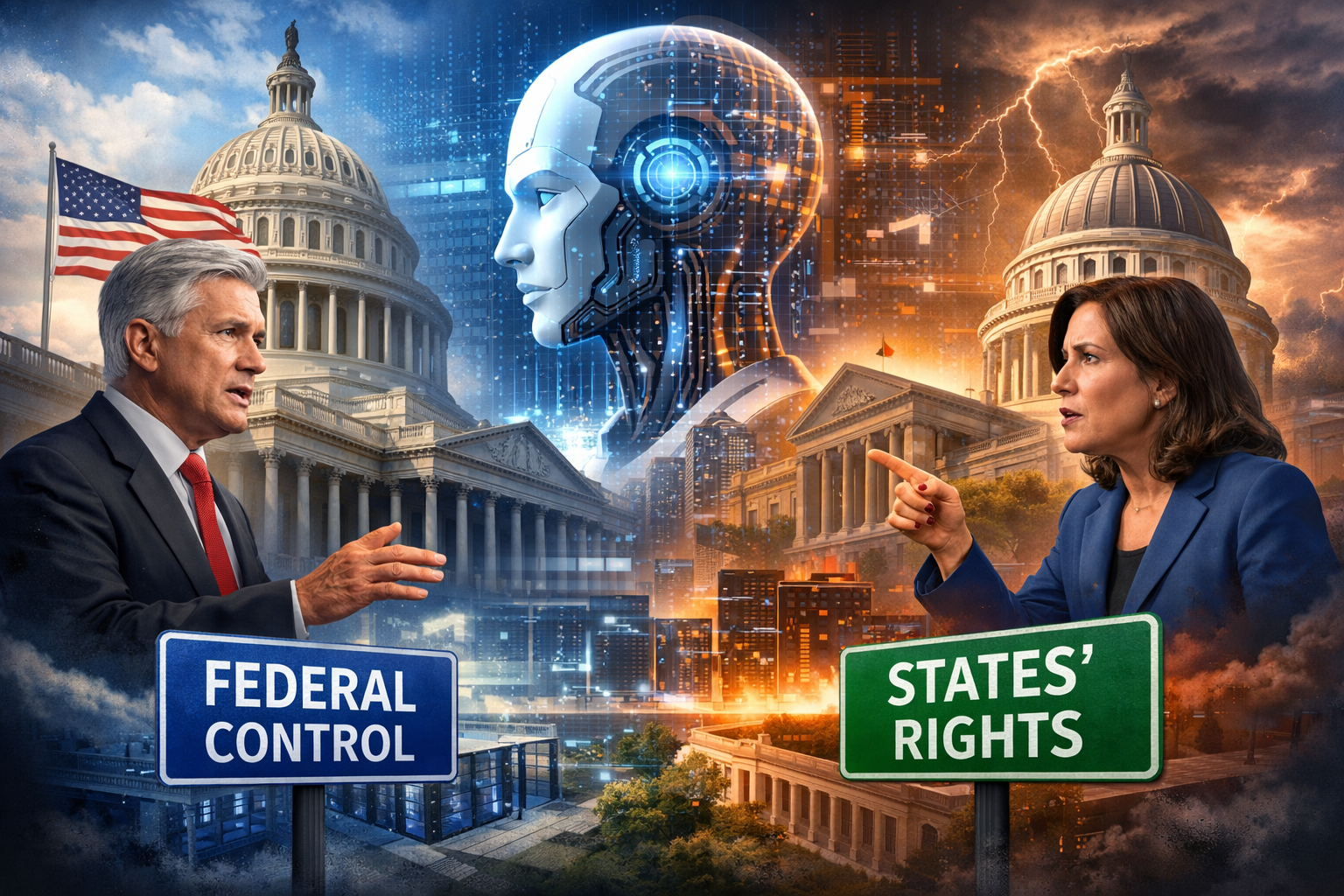 US AI regulation debate