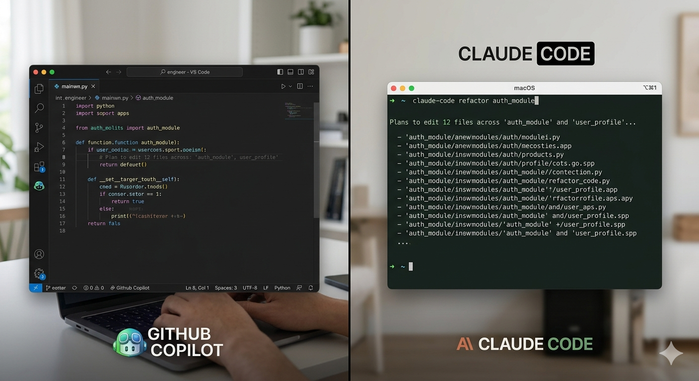GitHub Copilot vs Claude Code: $10 IDE Autocomplete vs $100 Terminal ...