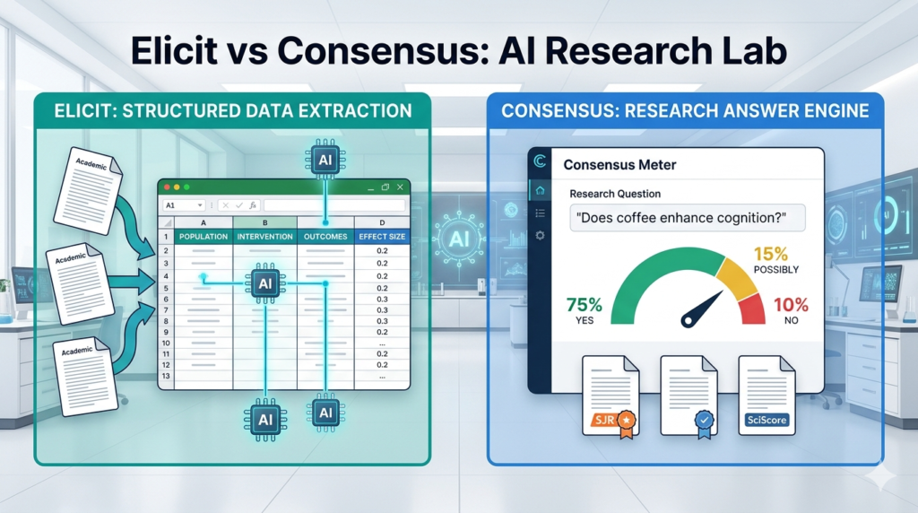 elicit vs consensus