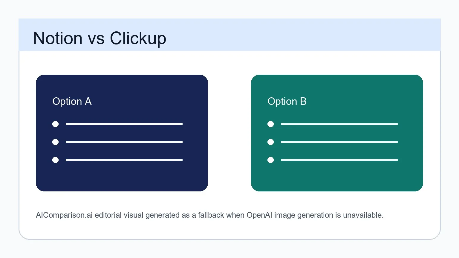 Notion vs Clickup