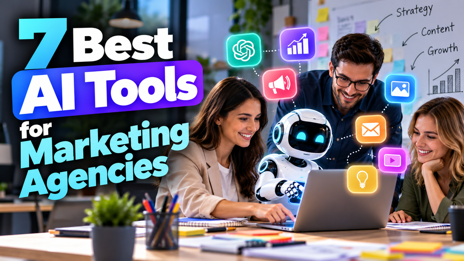 7 Best AI Tools for Marketing Agencies