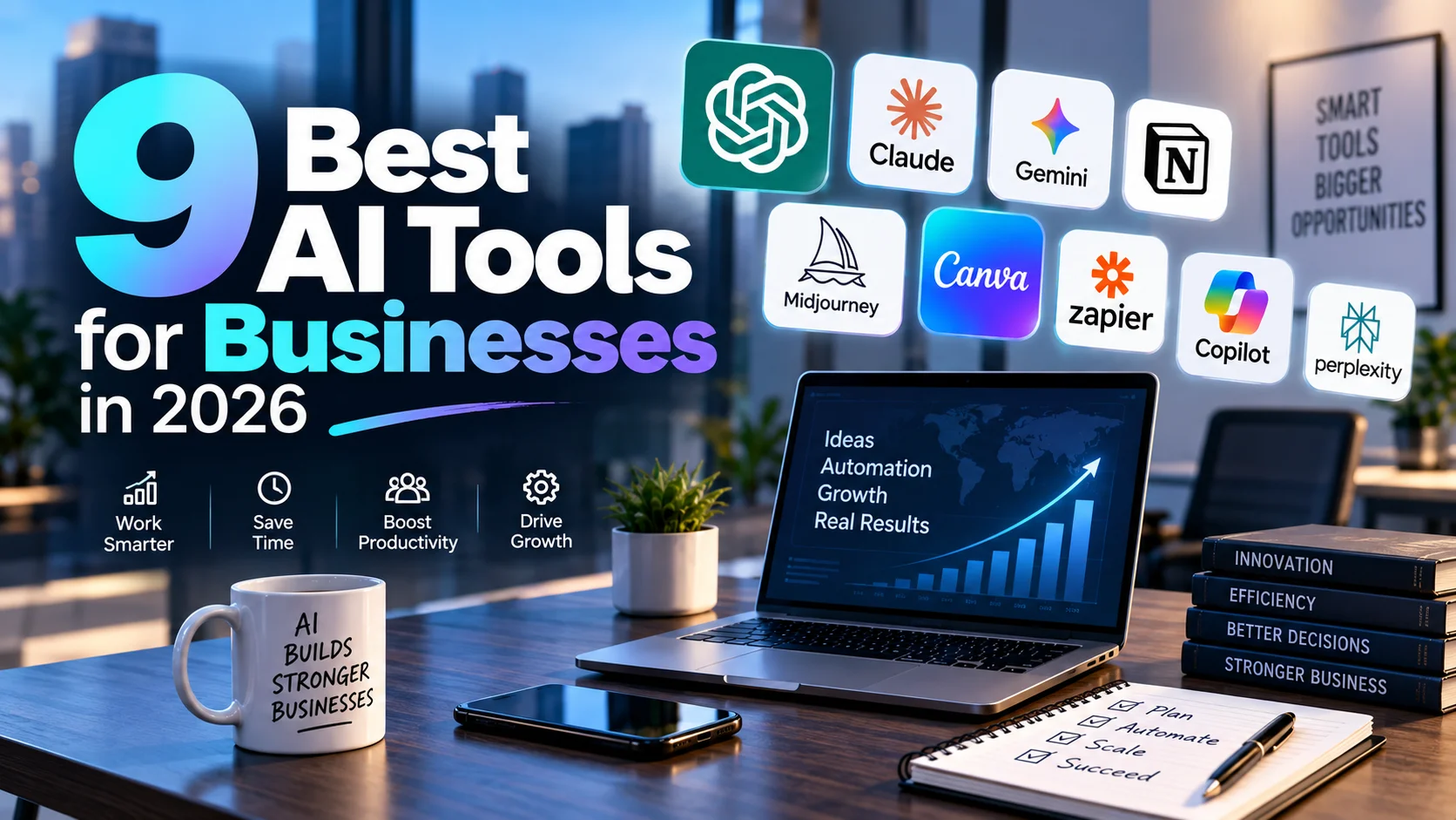 9 Best AI Tools for Businesses in 2026