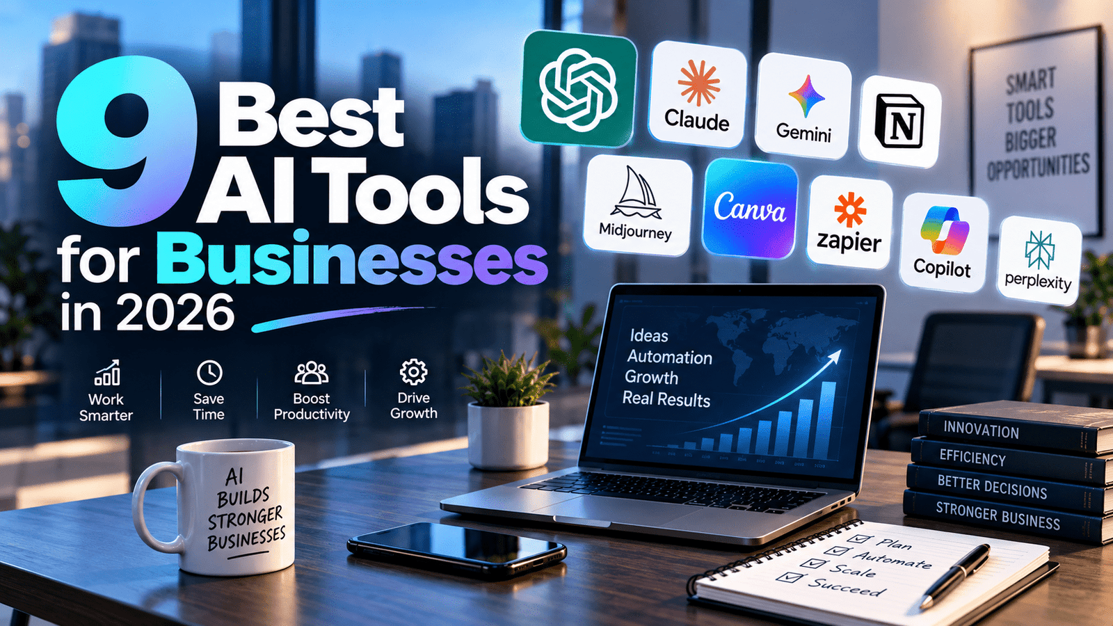 9 Best AI Tools for Businesses in 2026